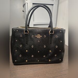 Elegant Coach Black Handbag